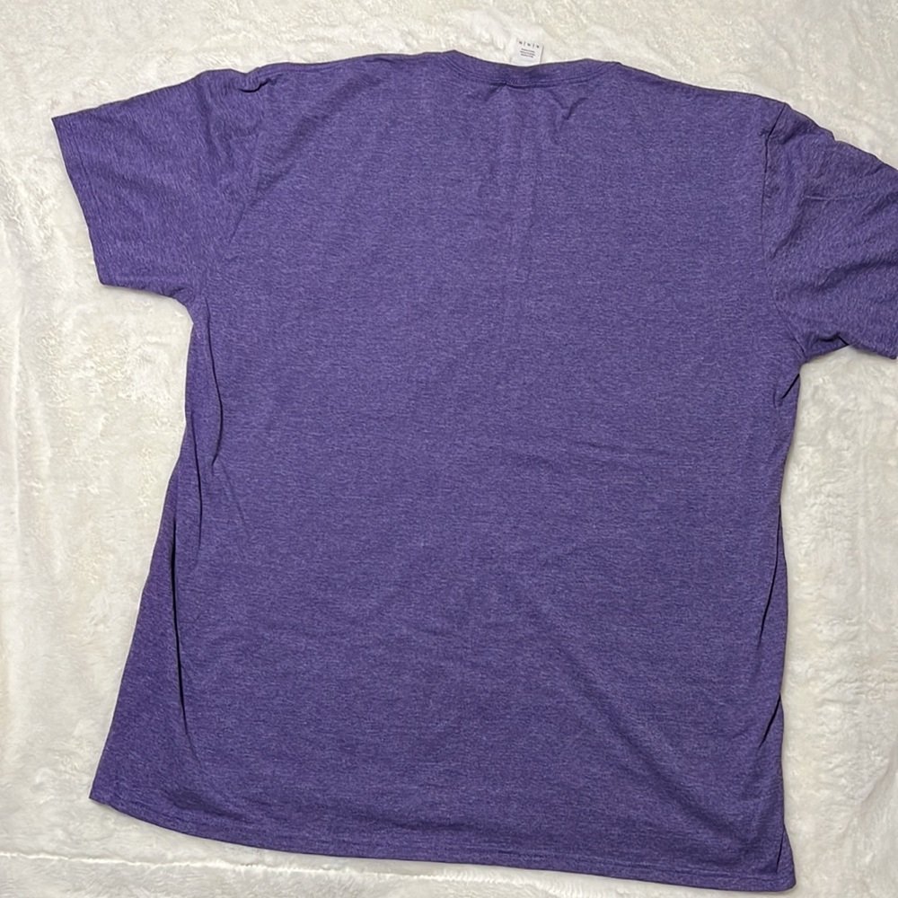 Womens XLarge Disney Villains Purple V-Neck Tee - Picture 4 of 4